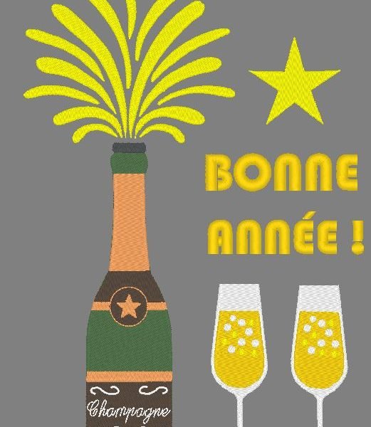 champagne du réveillon