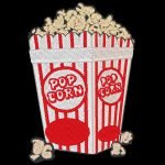 pop corn motif de broderie machine