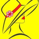 femme élégante avec un chapeau motif de broderie machine d’une femme très élégante avec un grand chapeau et une belle fleur cadre 10 x 10 /13 x 18 / 20 x 20 Formats des fichiers PES,CSD,EXP,HUS,SHV,VIP,XXX,DST,PCS,JEF,VP3,SEW,EMB… Téléchargement immédiat
