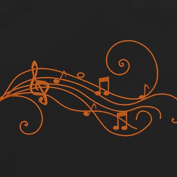 notes de musique arabesques Motif de broderie machine cadre 18 x 13 / 30 x 20 Formats des fichiers PES,CSD,EXP,HUS,SHV,VIP,XXX,DST,PCS,JEF,VP3,SEW,EMB… Téléchargement immédiat