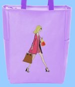élégance à la française. motif de broderie machine d’une femme très élégante qui marche dans la rue avec un sac à main et un sac de shopping. cadre  13 x 18 / 20 x 20. Formats des fichiers PES,CSD,EXP,HUS,SHV,VIP,XXX,DST,PCS,JEF,VP3,SEW,EMB… Téléchargement immédiat