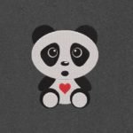 bébé panda mignon. Motif de broderie machine d’un adorable bébé panda tout mignon avec un petit cœur rouge. cadre 10 x 10/20 x 20 . Formats des fichiers PES,CSD,EXP,HUS,SHV,VIP,XXX,DST,PCS,JEF,VP3,EMB… Téléchargement immédiat après votre paiement.