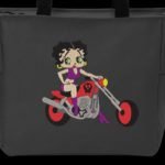 betty boop sur sa moto