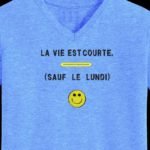 la vie est courte. Motif de broderie machine humoristique la vie est courte…sauf le lundi. cadre 10 x 10 / 13 x 18 /20 x 30. Formats des fichiers PES,CSD,EXP,HUS,SHV,VIP,XXX,DST,PCS,JEF,VP3,EMB… Téléchargement immédiat après votre paiement.