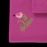 petit oiseau rose