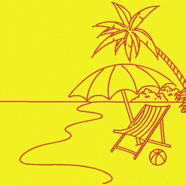 plage redwork