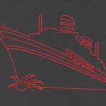 superbe bateau de croisière redwork