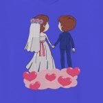 les amoureux sur un petit nuage