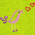 oiseau qui chante l'amour