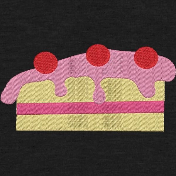 tranche de gâteau