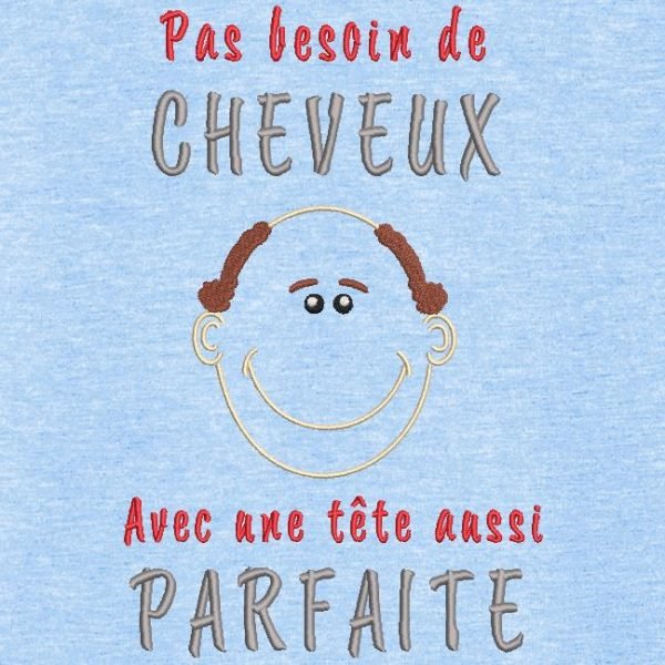 pas besoin de cheveux