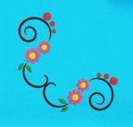 fleurs arabesques 2
