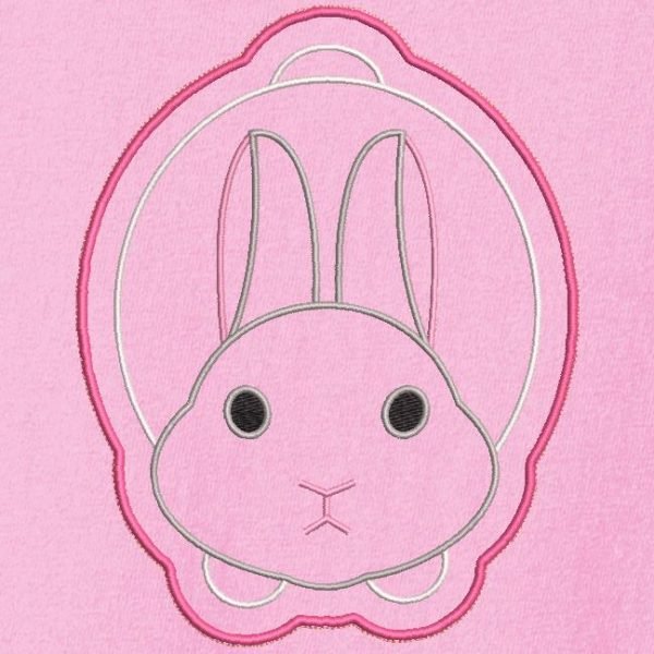 lapin appliqué