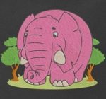 l'éléphant rose
