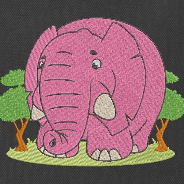 l'éléphant rose
