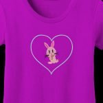 lapinou trop chou appliqué