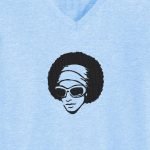 femme afro rétro vintage 4