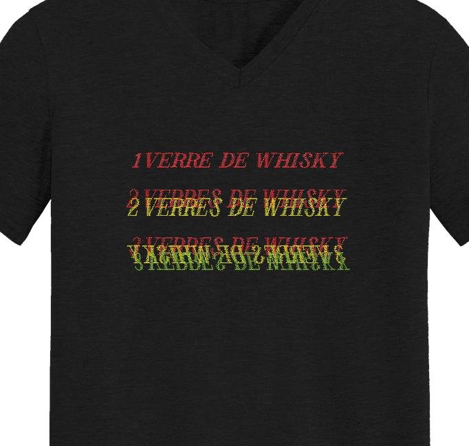 un verre de whisky