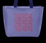 cœurs damier redwork