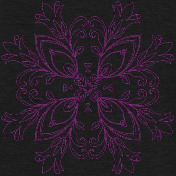 mandala fleuri