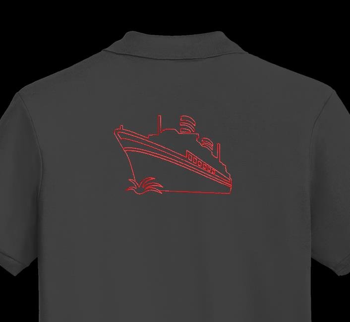 bateau de croisière redwork