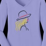 élégante avec un chapeau 1