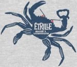 Numérisation logo bar crabe