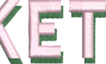 numérisation chat logo broderie