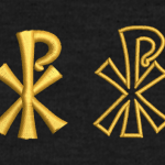 Numerisation logo croix et p