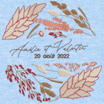 Numérisation logo mariage