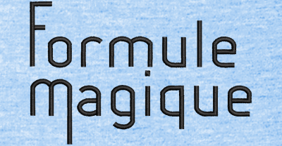 Design logo formule magique Numérisation logo formule M – Image 1