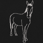 numérisation cheval EN