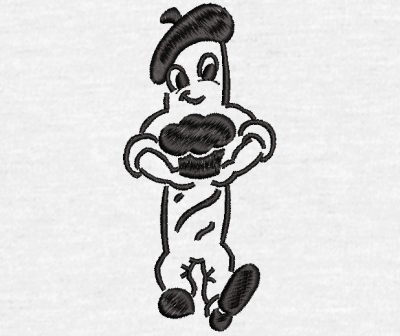Design3 Bonhomme au gâteau – Image 1