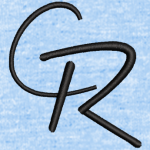 Numérisation monogramme CR