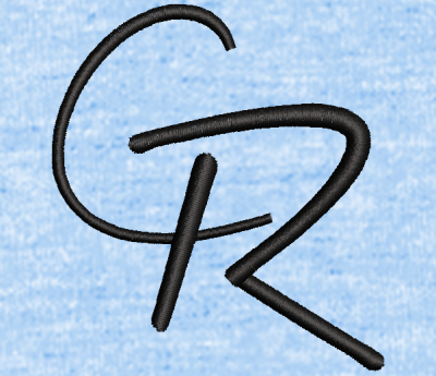 Design2 Numérisation monogramme CR – Image 1