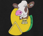 numérisation vache et logo