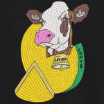 numérisation vache et logo