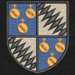 Numérisation blason bleu