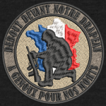 Numérisation écusson militaire