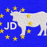 Numérisation vache JD et logo R
