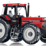 Numérisation tracteur rouge